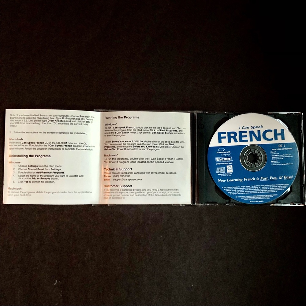 I CAN SPEAK FRENCH! CD-ROM and All Speech CD Lessons! - Picture 10 of 13